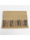 Check Cashmere Scarf Beige - BURBERRY - BALAAN 4