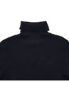 Wappen Patch Wool Turtleneck Black - STONE ISLAND - BALAAN 8