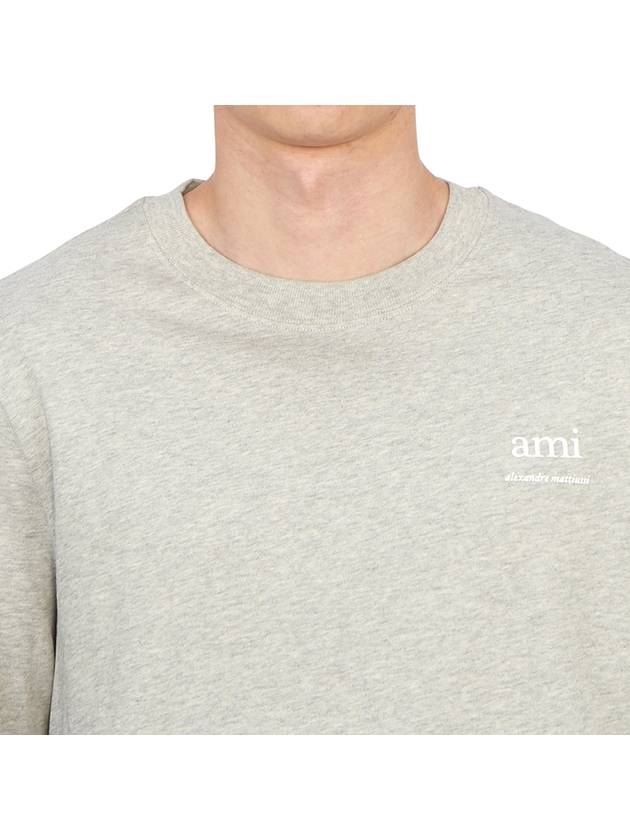 Alexandre Mattiussi Long Sleeve T-Shirt Grey - AMI - BALAAN 6