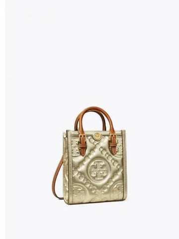 Monogram Metal Puppy Mini Women s Tote Bag Shoulder Gold Domestic Product GM0023080845106 - TORY BURCH - BALAAN 1