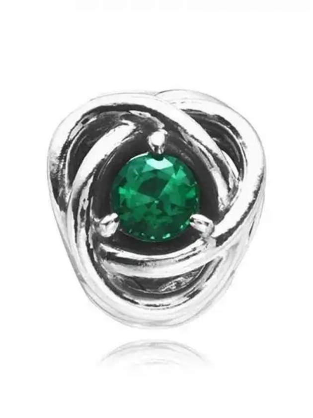 Month birthstone green eternity circle silver charm 271225 - PANDORA - BALAAN 1