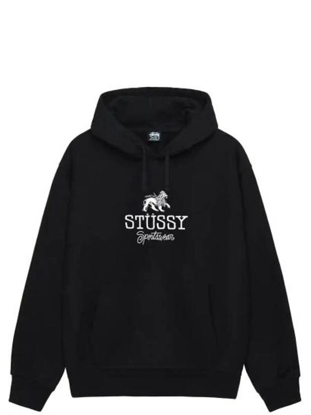 Hooded Sweatshirt 1925034 BLACK - STUSSY - BALAAN 1