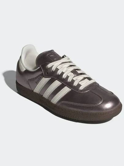 Samba OG Low Top Sneakers Metallic Purple White - ADIDAS - BALAAN 2