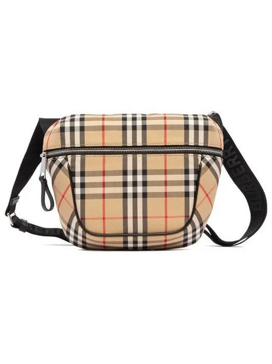 Archie Vintage Check Cross Bag Beige - BURBERRY - BALAAN 2