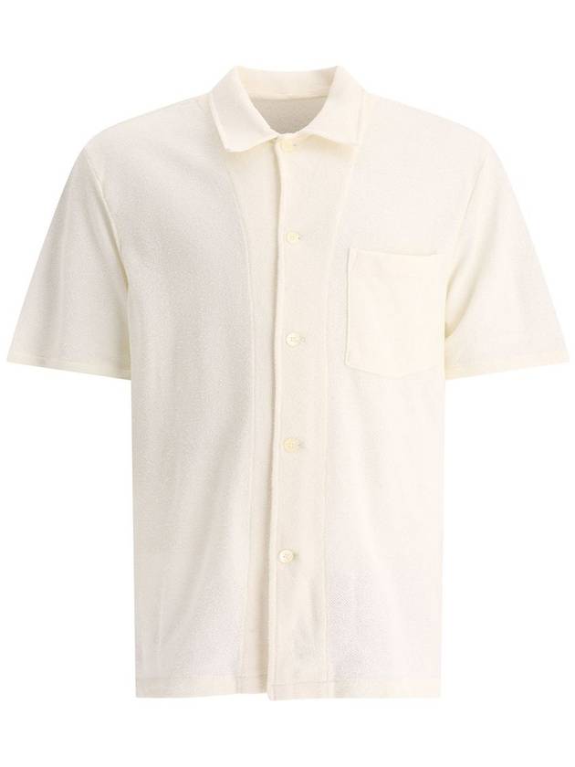 Box Boucle Pocket Short Sleeve Shirt White - OUR LEGACY - BALAAN 2