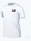 NSW Logo Cotton Jersey Short Sleeve T-Shirt White - NIKE - BALAAN 2