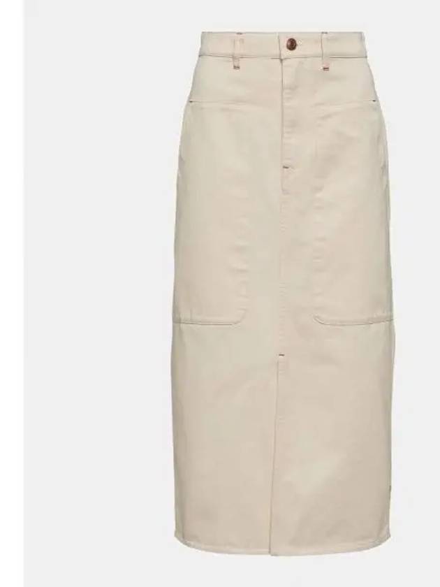 Flozia H Line Skirt Ivory - ISABEL MARANT - BALAAN 2