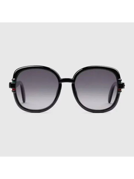 low nose bridge fit sunglasses black injection 691333J16911012 - GUCCI - BALAAN 1