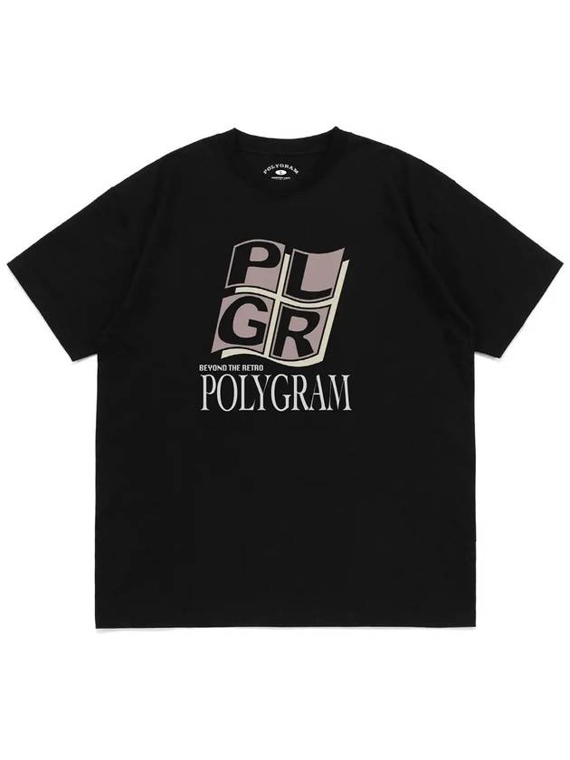 WINDOW PLGR T SHIRTS BLACK - POLYGRAM - BALAAN 3