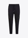 Men's Diagonal Fleece Track Pants Black - CP COMPANY - BALAAN 4