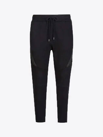 Men's Diagonal Fleece Track Pants Black - CP COMPANY - BALAAN 2