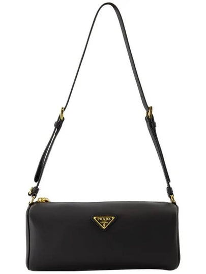 Triangle Logo Shoulder Bag Black - PRADA - BALAAN 2