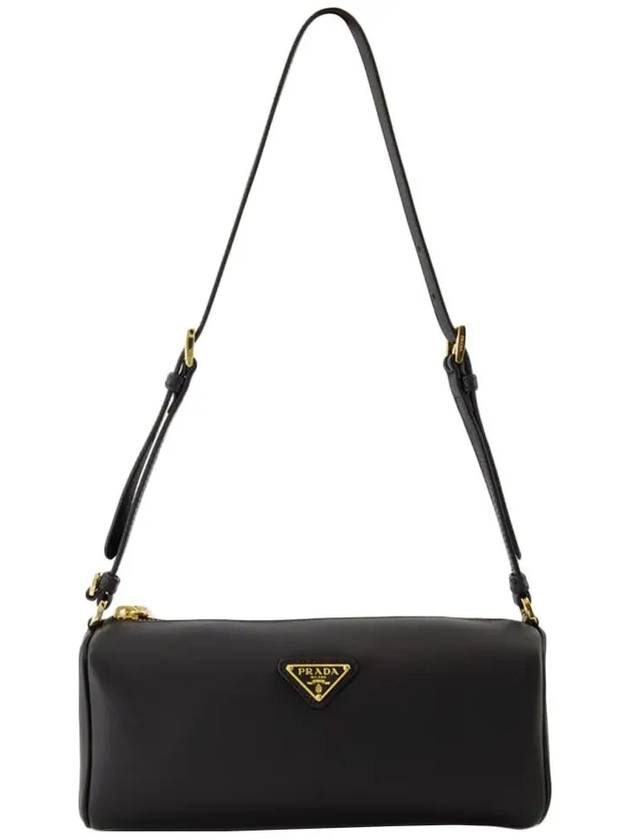 Triangle Logo Shoulder Bag Black - PRADA - BALAAN 3