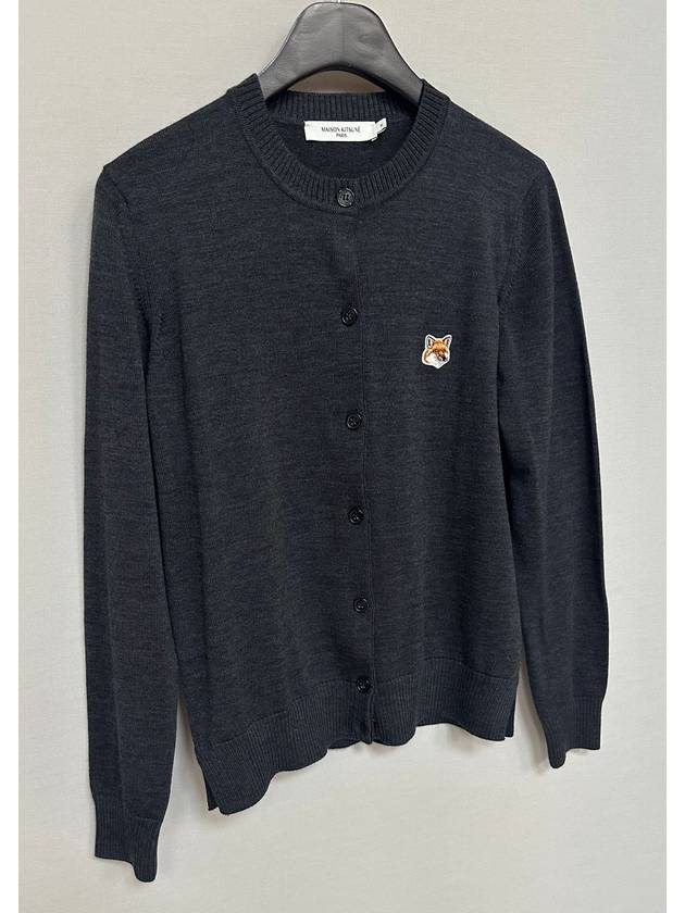 fox head patch cardigan 55 - MAISON KITSUNE - BALAAN 3