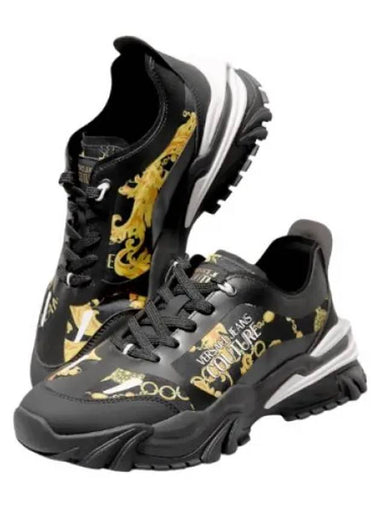 Trail Trek Chain Couture 77YA3SIB ZS891 G89 Track Sneakers - VERSACE - BALAAN 1