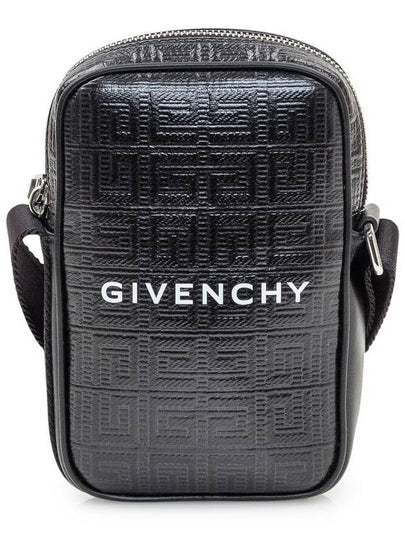 G-Essentials Canvas Smartphone Cross Bag Black - GIVENCHY - BALAAN 2