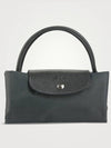 Le Pliage Green Small Tote Bag Graphite - LONGCHAMP - BALAAN 4