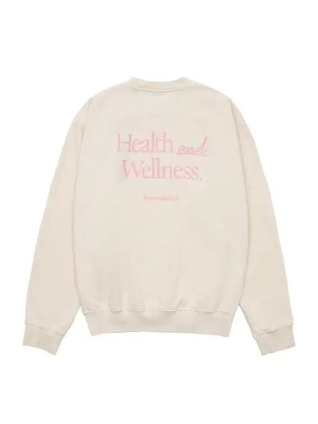 New Health Sweatshirt Cream - SPORTY & RICH - BALAAN 3