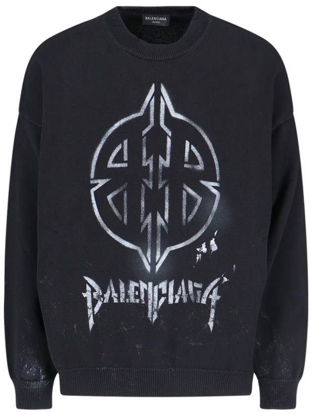 Balenciaga Sweaters Black - BALENCIAGA - BALAAN 1