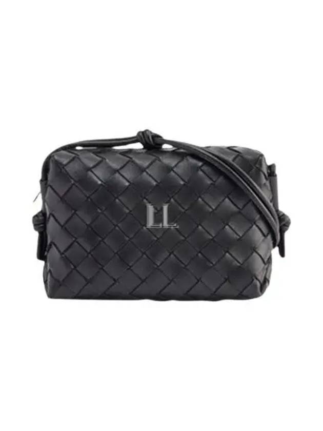 Loop Camera Mini Cross Bag Black - BOTTEGA VENETA - BALAAN 2