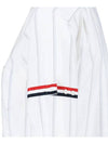 Cropped striped shirt FLL183OF0660 - THOM BROWNE - BALAAN 5