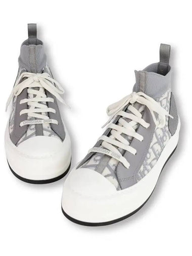 Walk Platform Sneakers Gray 36 KCK393TOK S29G - DIOR - BALAAN 1