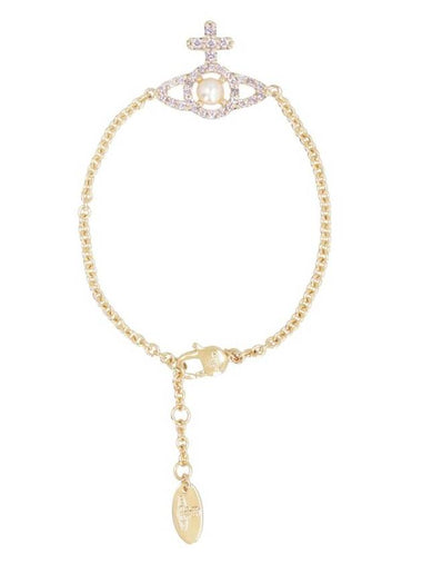 Olympia Pearl Chain Bracelet Gold - VIVIENNE WESTWOOD - BALAAN 1