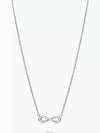 Infinity Pendant Necklace Silver - TIFFANY & CO. - BALAAN 4