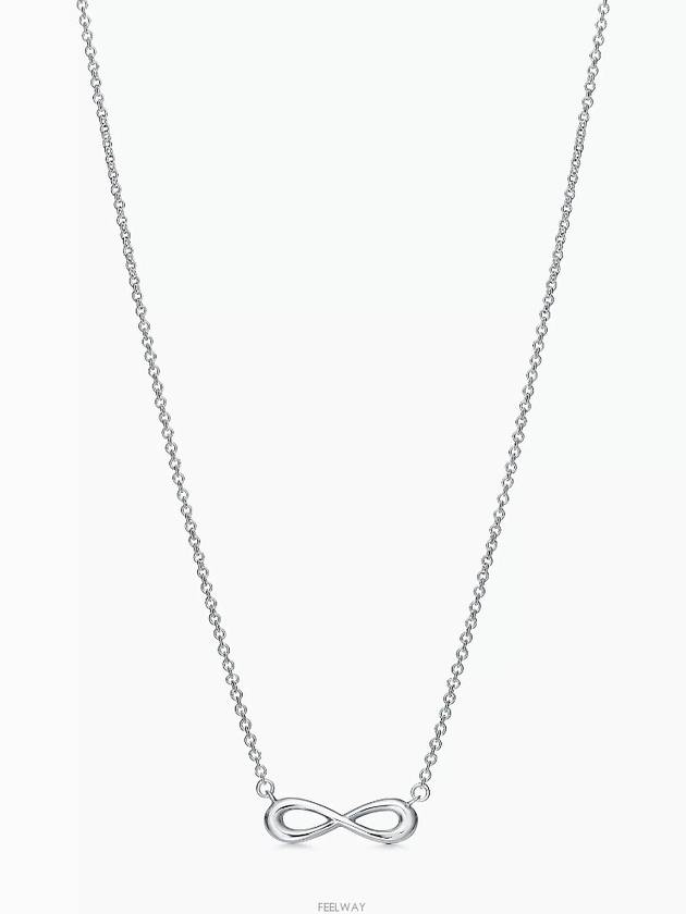 Infinity Pendant Necklace Silver - TIFFANY & CO. - BALAAN 4