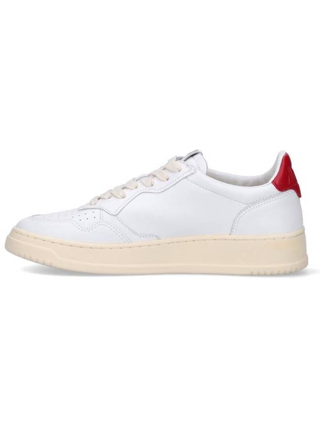 Medalist Red Tab Low Top Sneakers White - AUTRY - BALAAN 4