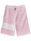 23SS Waffle Diagonal Shorts MJQ083A 680 - THOM BROWNE - BALAAN 2