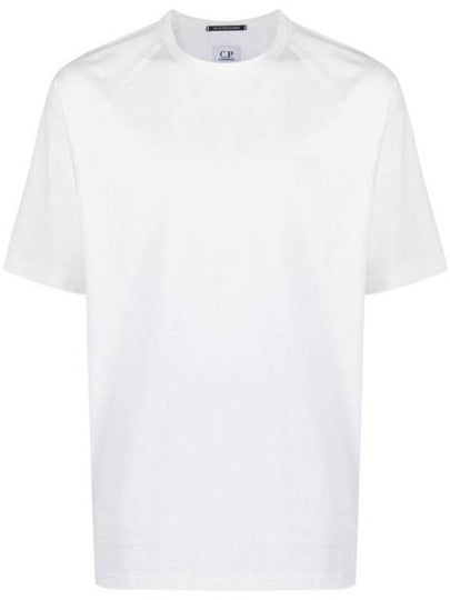 Metropolis Series Short Sleeve T-Shirt White - CP COMPANY - BALAAN 2