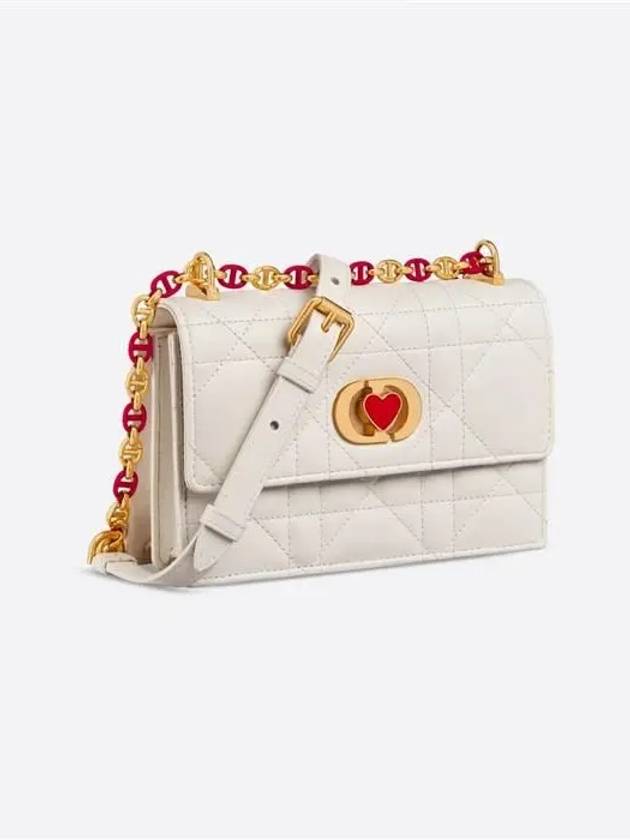 Amour Miss Caro Macrocannage Mini Cross Bag Latte - DIOR - BALAAN 3