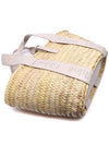 Sense Medium Raffia Basket Tote Bag Beige Grey - CHLOE - BALAAN 6