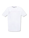 Logo Ink Short Sleeve T-Shirt White - STONE ISLAND - BALAAN 1