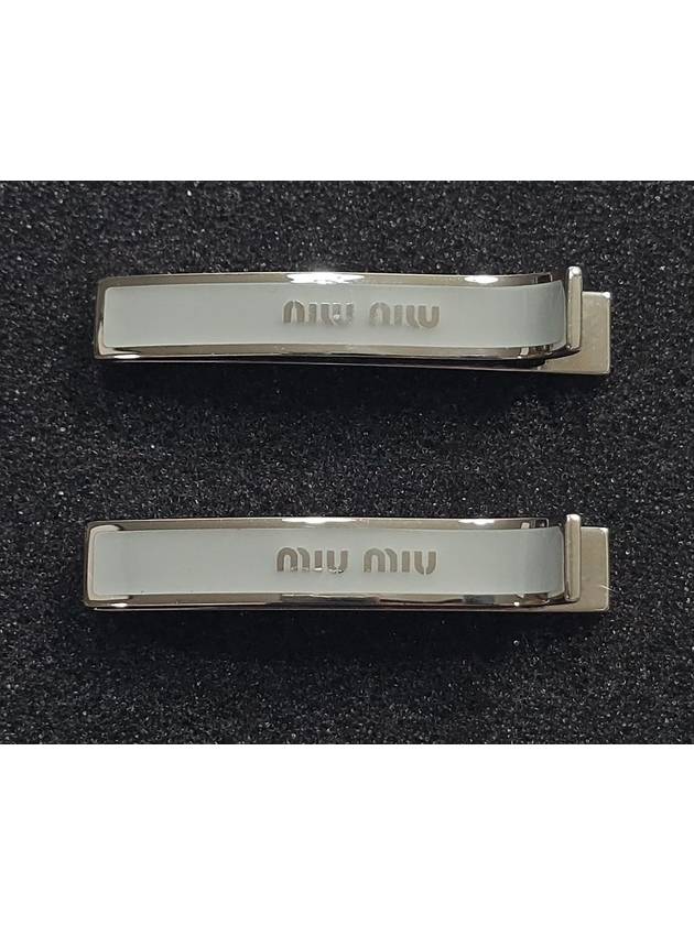 Enamel metal hair clip - MIU MIU - BALAAN 2