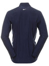 Golf Dri-Fit ADV Tour Half Zip Long Sleeve T-Shirt Navy - NIKE - BALAAN 3