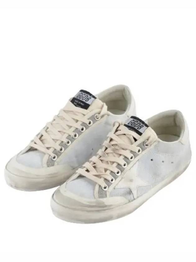 Superstar Panel Low Top Sneakers White Grey - GOLDEN GOOSE - BALAAN 2