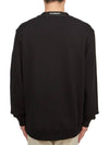 Diagonal Raised Fleece Sweatshirt Black - CP COMPANY - BALAAN 5