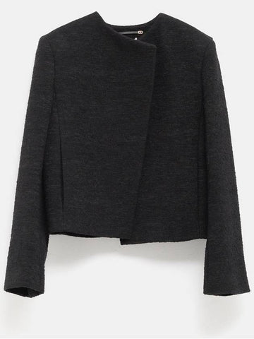 Cropped Bouclé Jacket - TOTEME - BALAAN 1