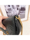 GG Marmont Matelasse Chain Mini Bag Black - GUCCI - BALAAN 8