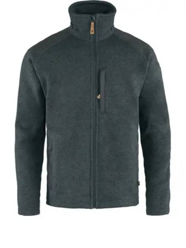 Men's Buck Fleece Zip-Up Jacket Graphite - FJALL RAVEN - BALAAN 1