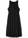 Drawstring Sleeveless Long Dress Black - LESEIZIEME - BALAAN 8