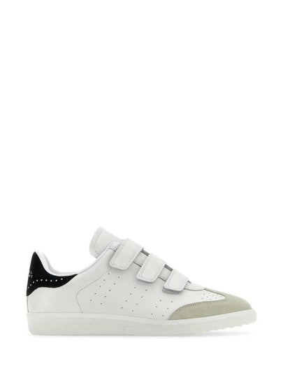 Beth Leather Low Top Sneakers White - ISABEL MARANT - BALAAN 2