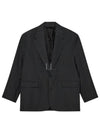 Relaxed Fit Suit Jacket Grey - ACNE STUDIOS - BALAAN 2