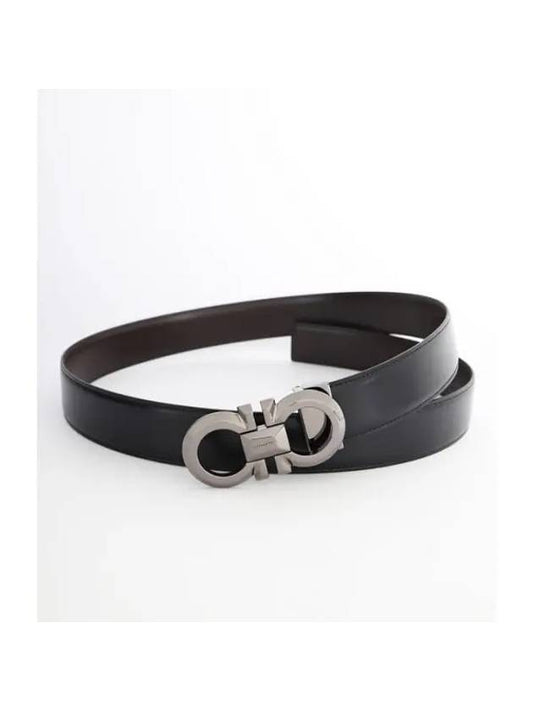 Gancini Reversible Belt - SALVATORE FERRAGAMO - BALAAN 1