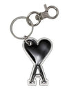 Heart Logo Keyholder Black - AMI - BALAAN 2