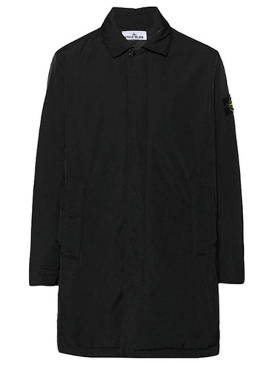 Micro Twill Single Coat Black - STONE ISLAND - BALAAN 2