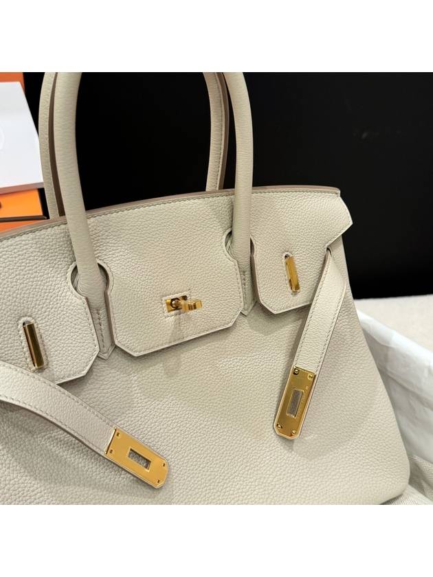 Birkin Bag Birkin Bag Togo Skin Beton Color 30 - HERMES - BALAAN 5