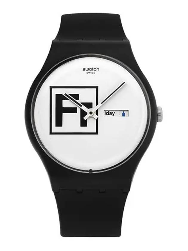 SUOB722 New Gent FRITZ Men s Urethane Watch - SWATCH - BALAAN 4